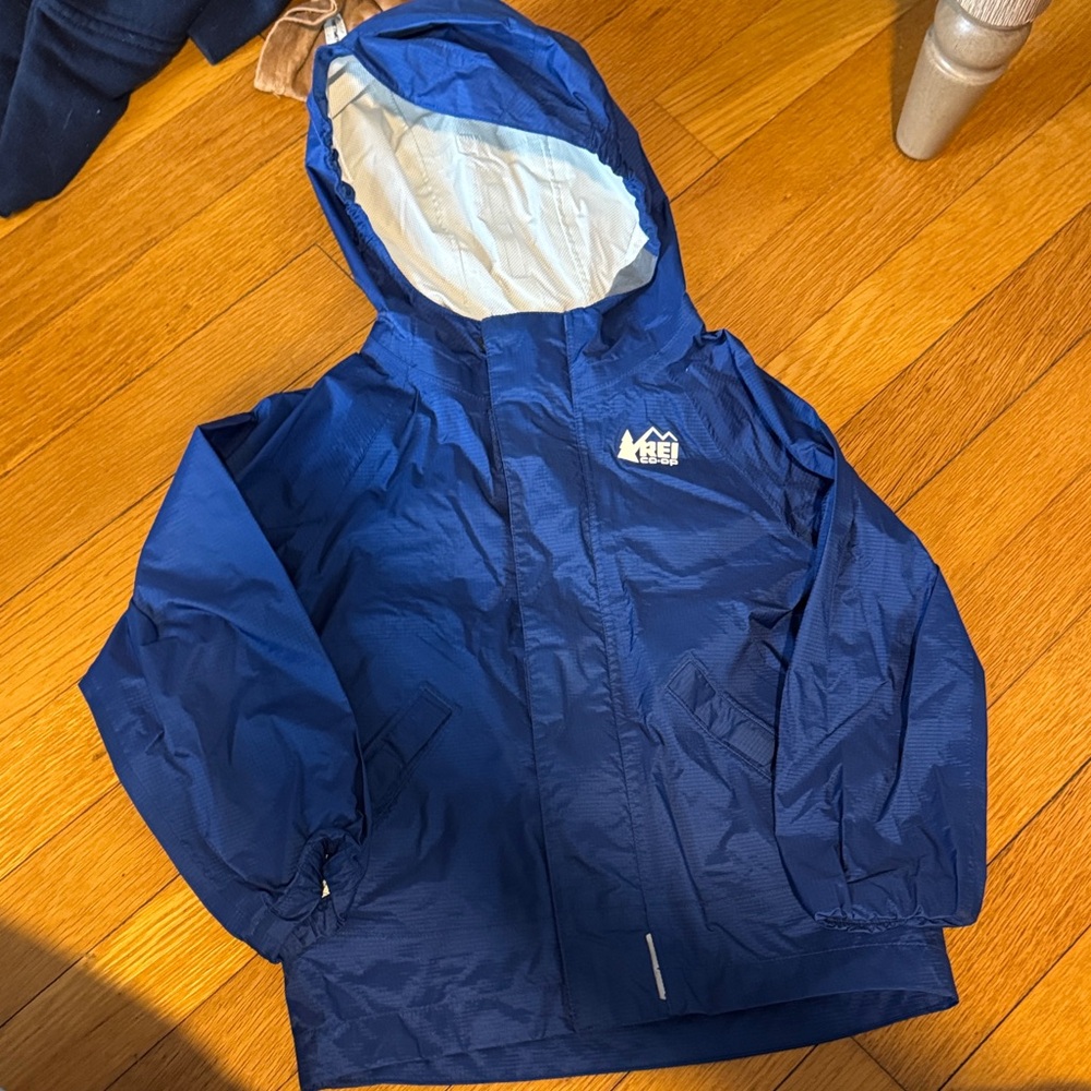 REI Kids' Vibrant Blue Raincoat